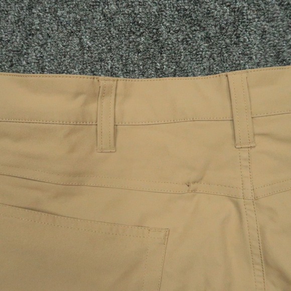 Bluffworks Pants Mens 38x28 Khaki Tan Ascender Regular Fit Chino Straight Travel - Picture 12 of 12